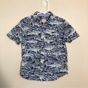 Vineyard vines button down shirt boys size XS 4/5